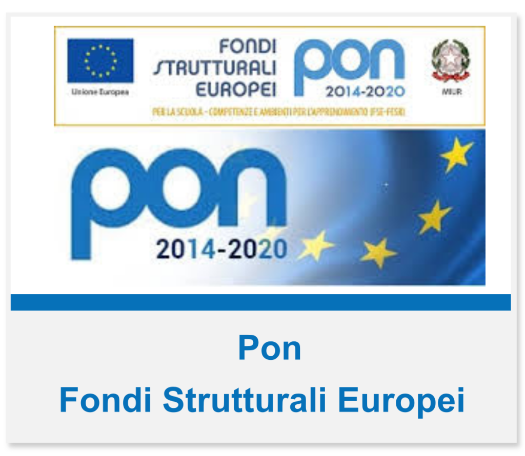 PON - Fondi Strutturali Europei 